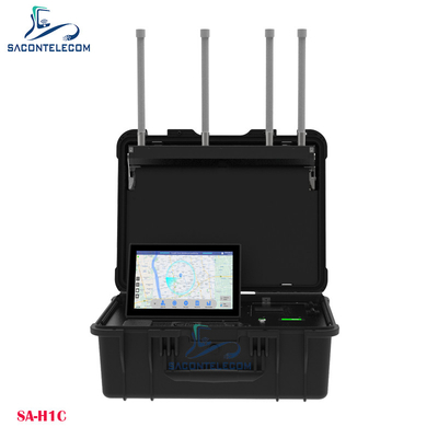 Przenośny detector drona DJI FPVs WiFi DIY wykrywanie dronów Do 10 km odległości